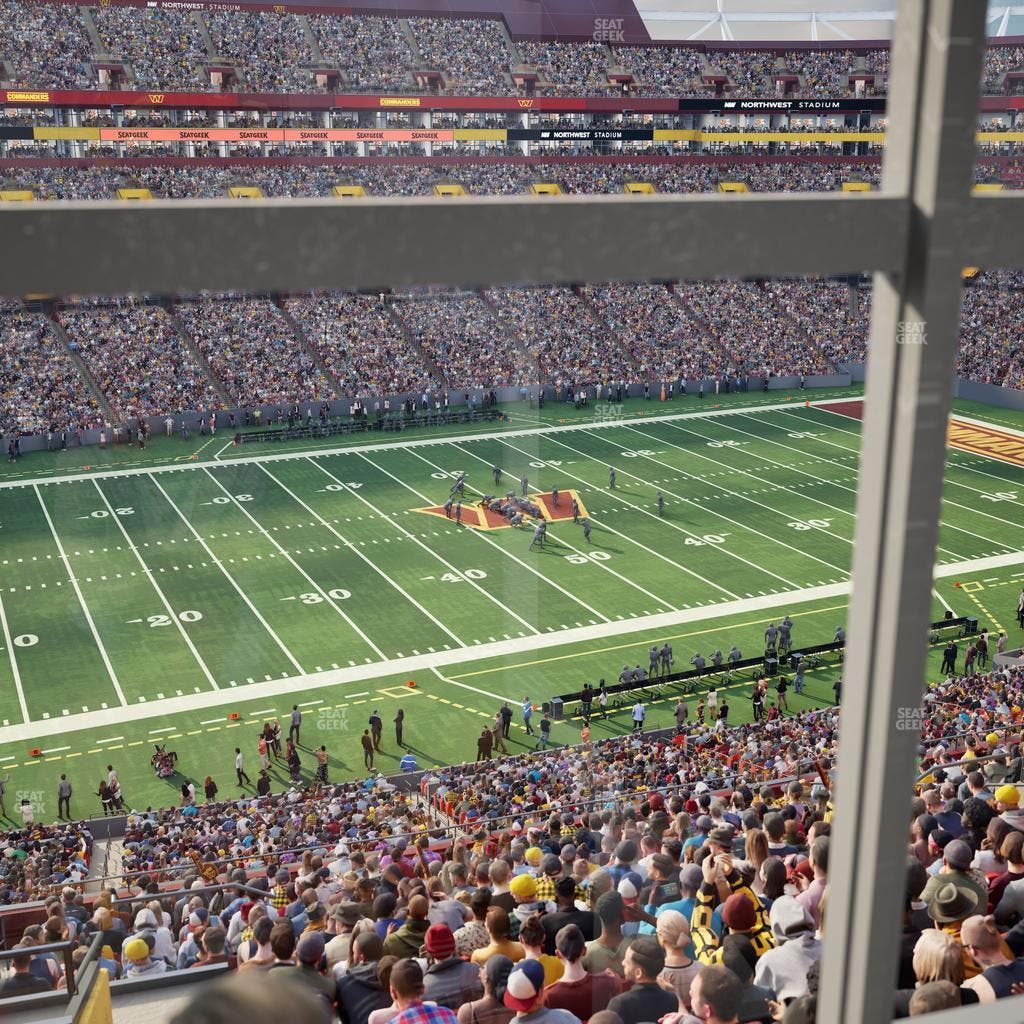 Northwest Stadium - Section Suite 110 Seat View