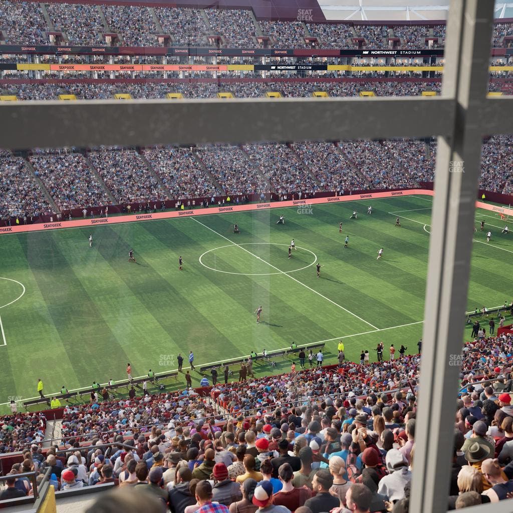 Northwest Stadium - Section Suite 110 Seat View