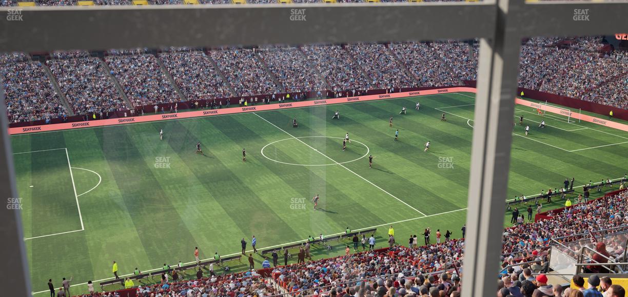 Northwest Stadium - Section Suite 110 Seat View