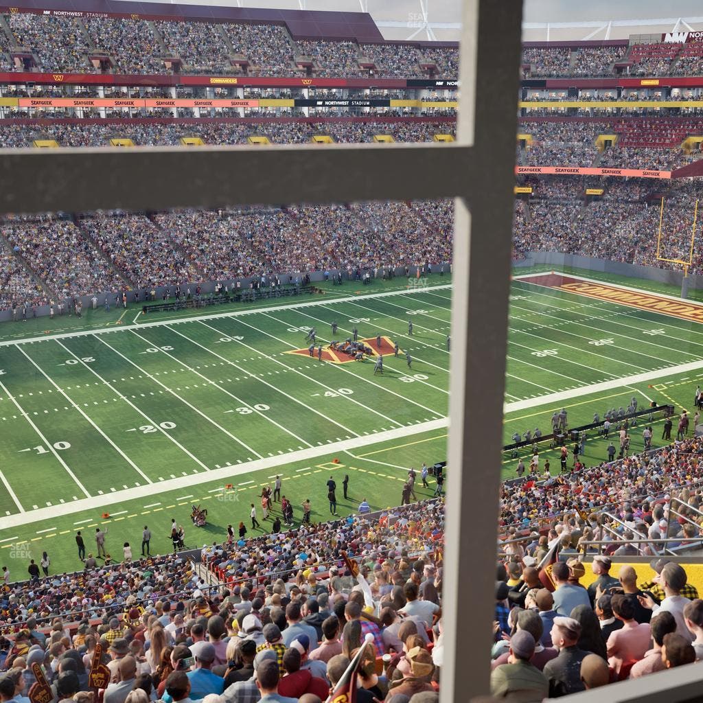 Northwest Stadium - Section Suite 112 Seat View