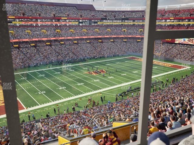 Northwest Stadium - Section Suite 113 Seat View