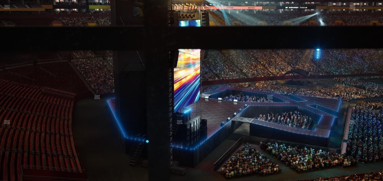 Northwest Stadium - Section Suite 115 Seat View