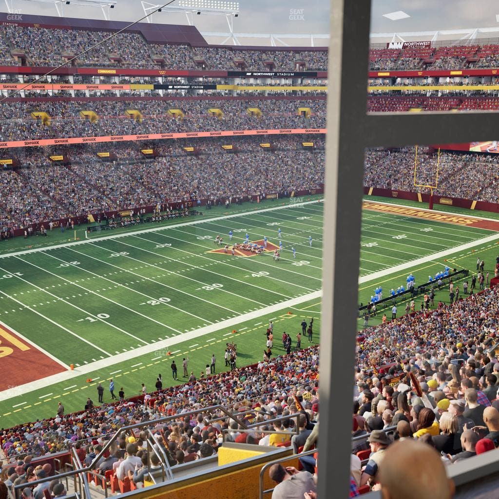 Northwest Stadium - Section Suite 116 Seat View