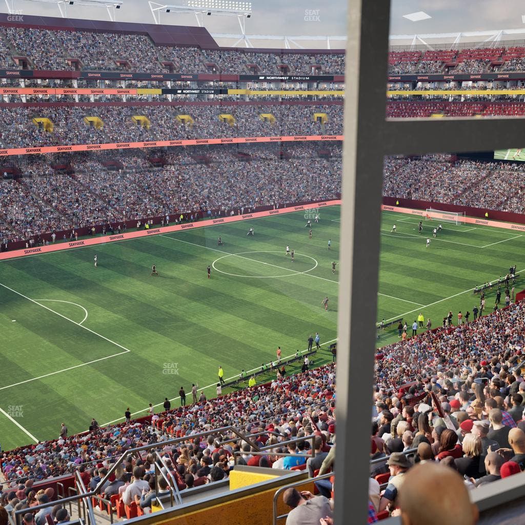 Northwest Stadium - Section Suite 116 Seat View