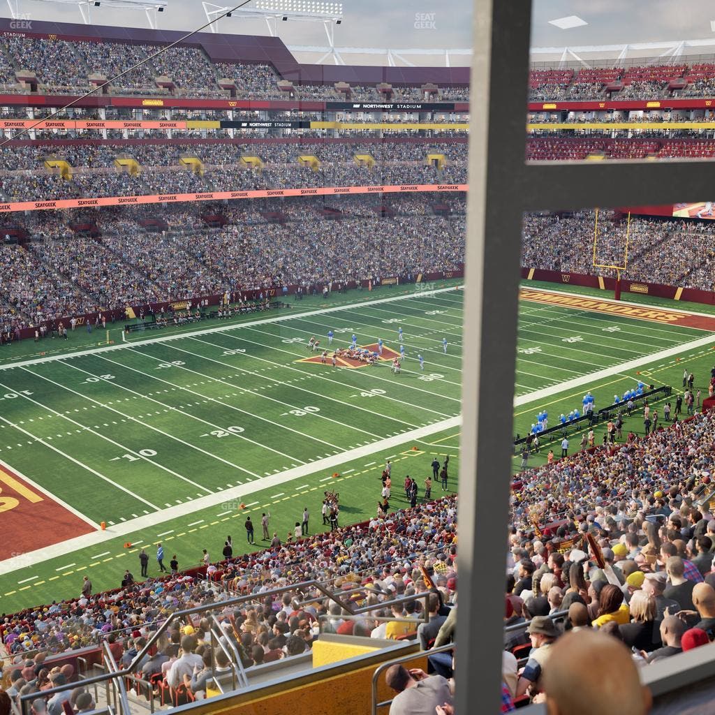 Northwest Stadium - Section Suite 116 Seat View