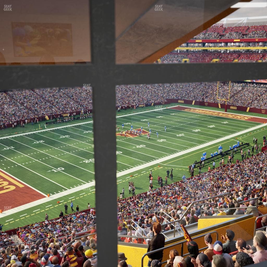 Northwest Stadium - Section Suite 118 Seat View