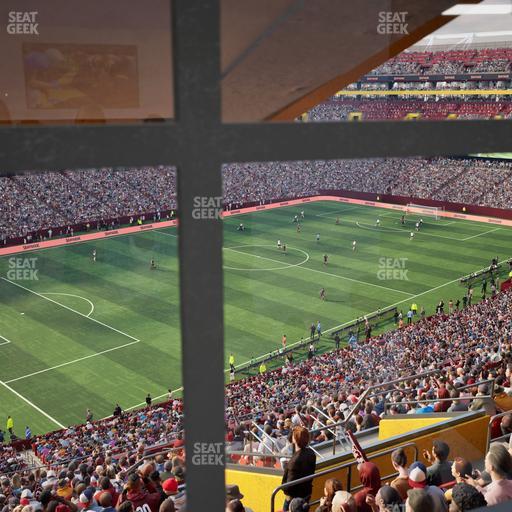 Northwest Stadium - Section Suite 118 Seat View