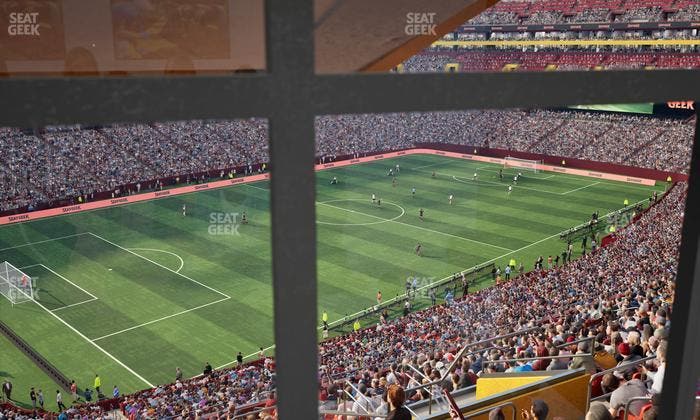 Northwest Stadium - Section Suite 118 Seat View