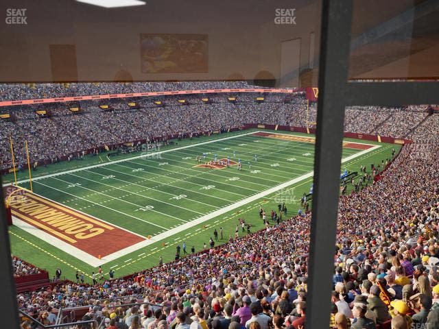 Northwest Stadium - Section Suite 120 Seat View