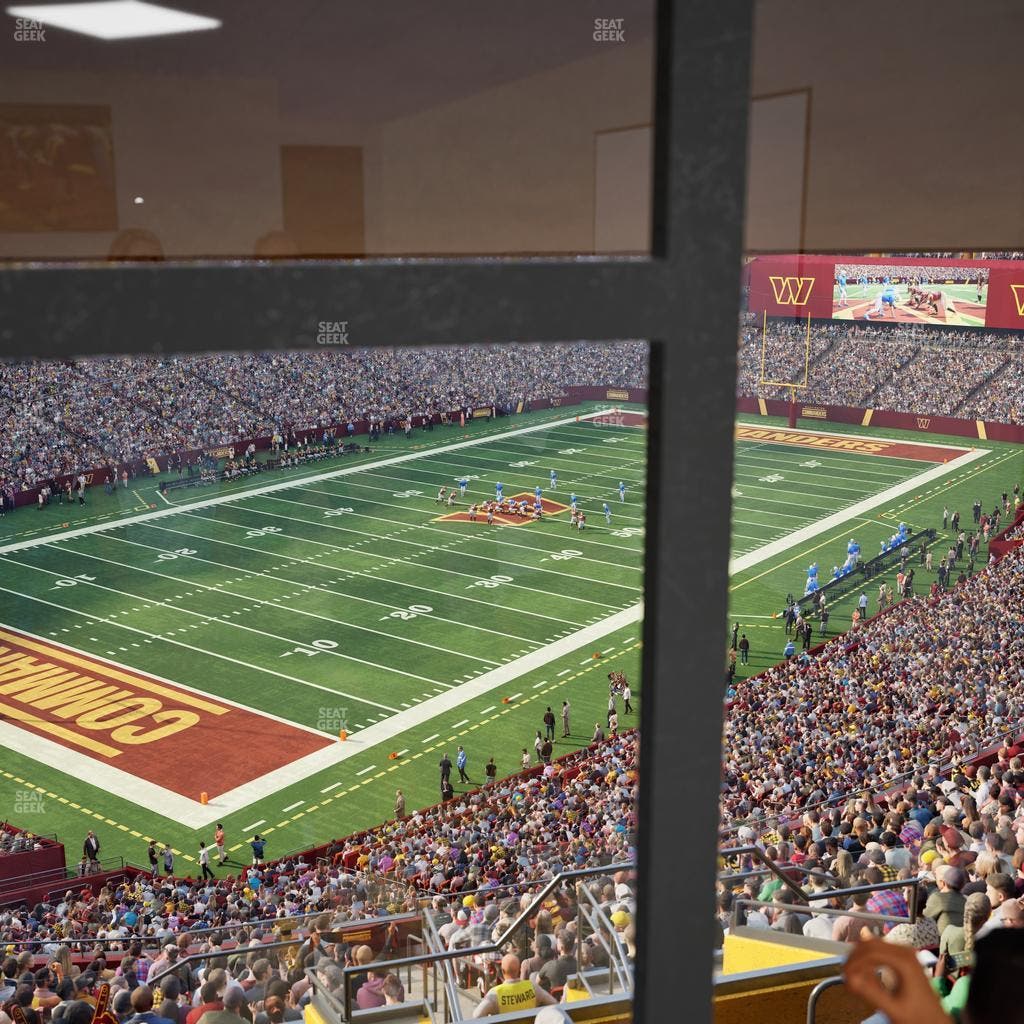 Northwest Stadium - Section Suite 121 Seat View