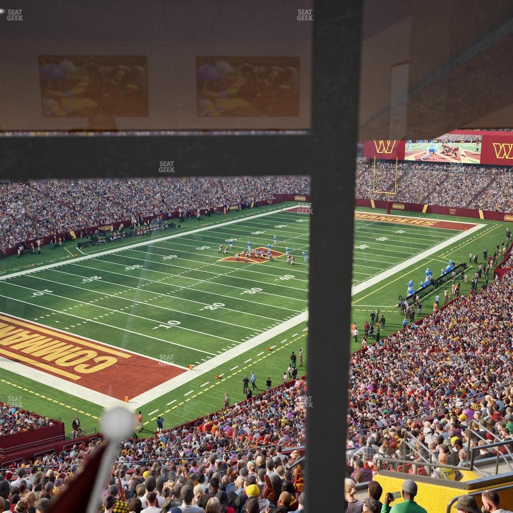 Northwest Stadium - Section Suite 122 Seat View