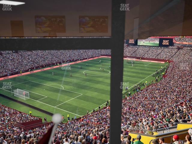 Northwest Stadium - Section Suite 122 Seat View Northwest Stadium - Section Suite 122 Seat View