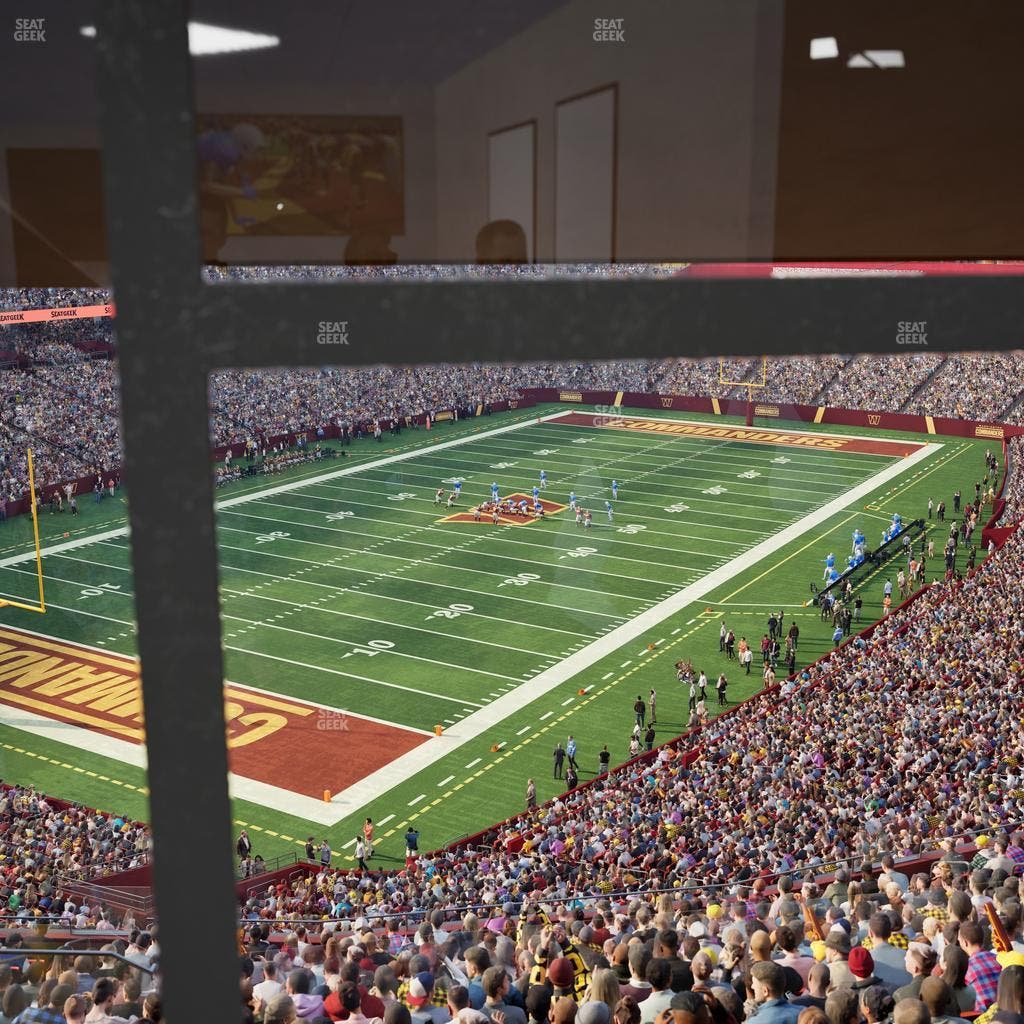 Northwest Stadium - Section Suite 123 Seat View
