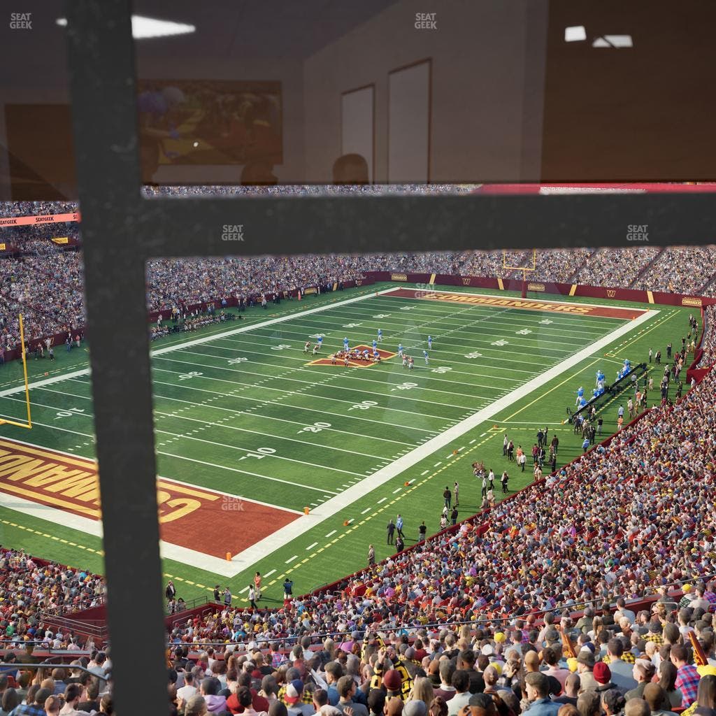 Northwest Stadium - Section Suite 123 Seat View