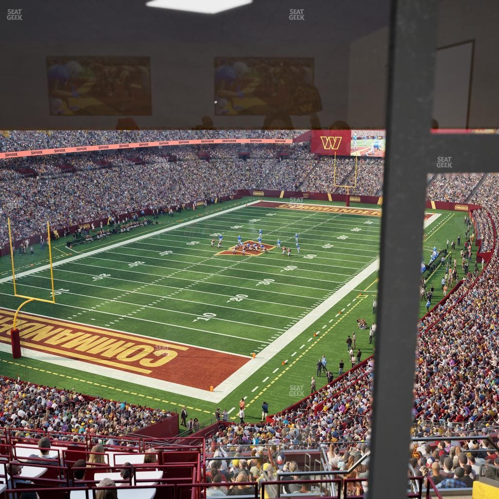 Northwest Stadium - Section Suite 125 Seat View