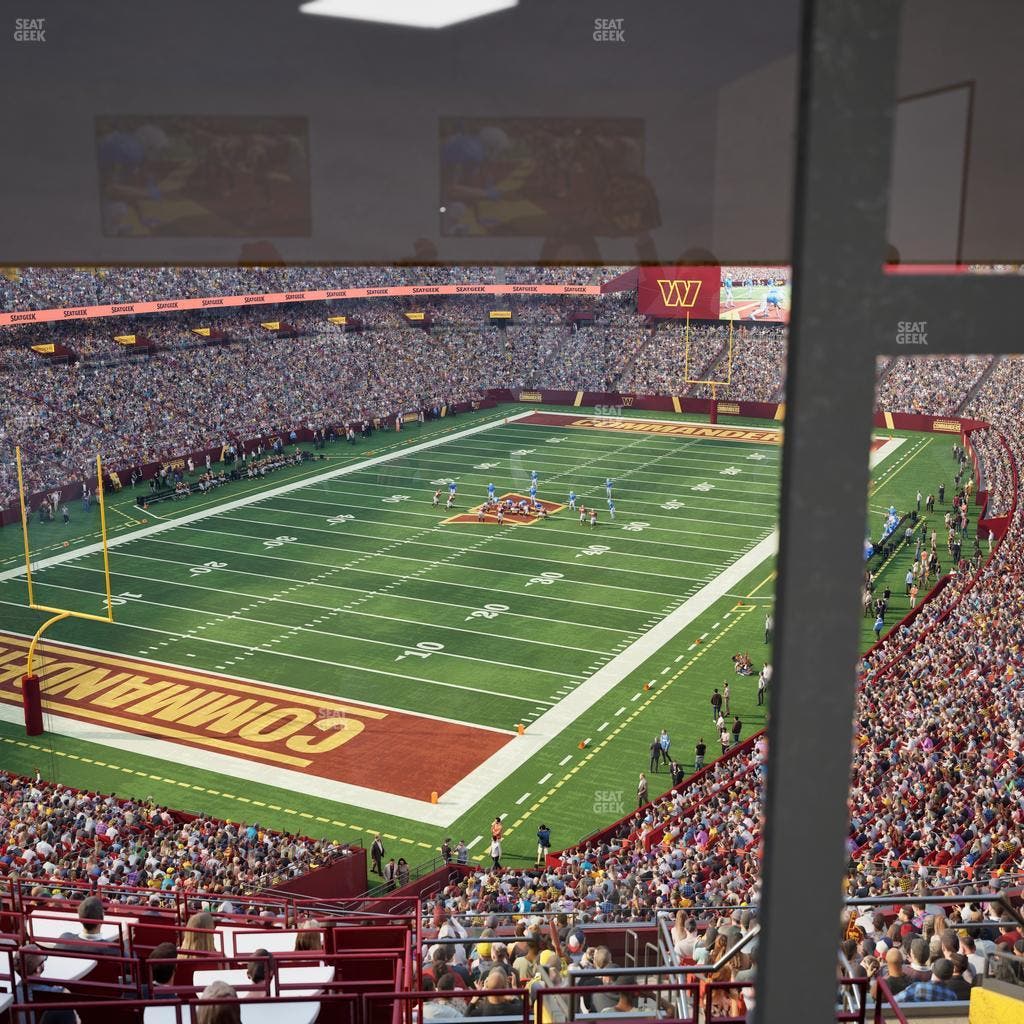 Northwest Stadium - Section Suite 125 Seat View
