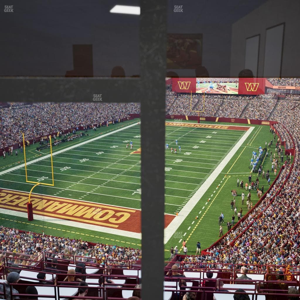 Northwest Stadium - Section Suite 127 Seat View