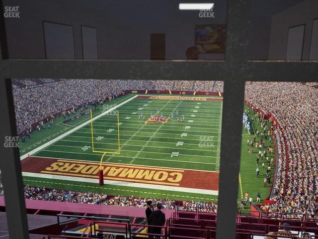 Northwest Stadium - Section Suite 132 Seat View