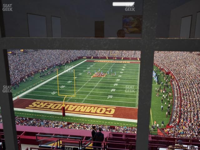 Northwest Stadium - Section Suite 132 Seat View