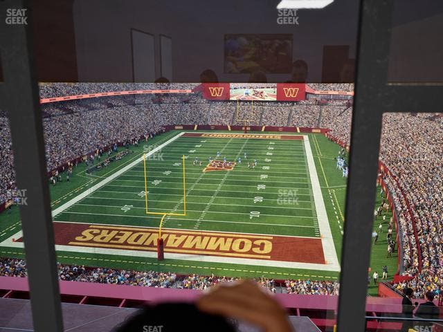 Northwest Stadium - Section Suite 133 Seat View