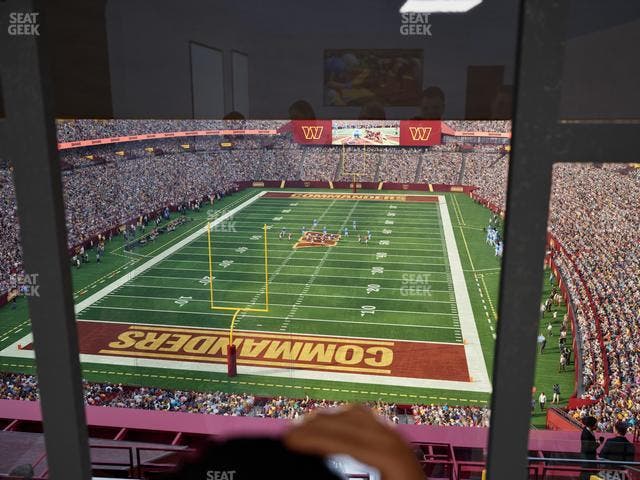 Northwest Stadium - Section Suite 133 Seat View