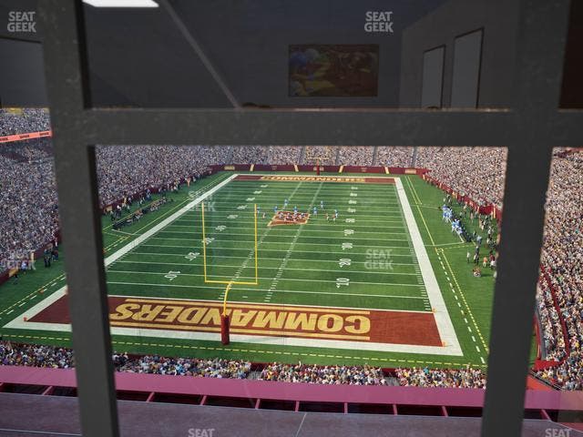 Northwest Stadium - Section Suite 134 Seat View