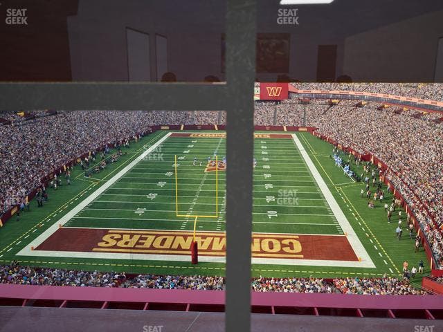 Northwest Stadium - Section Suite 135 Seat View