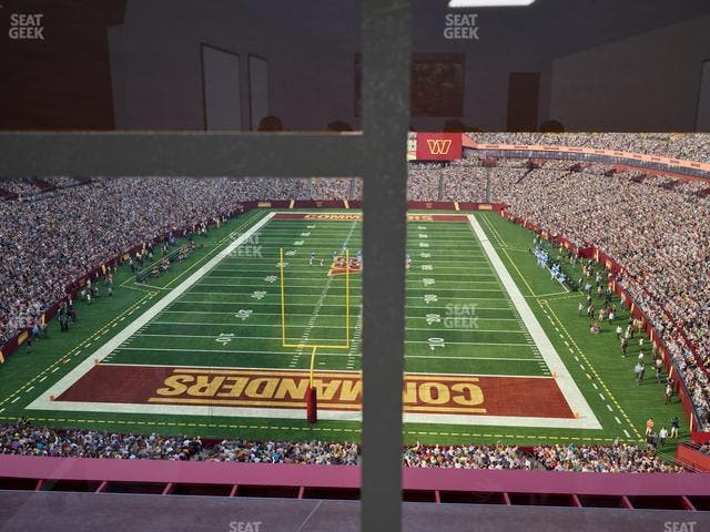 Northwest Stadium - Section Suite 135 Seat View