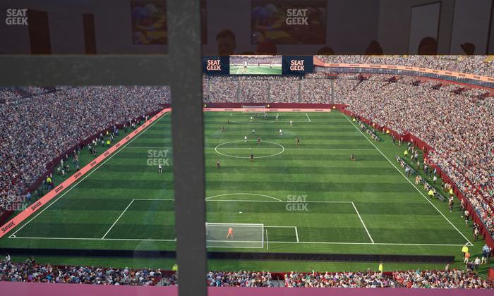 Northwest Stadium - Section Suite 136 Seat View