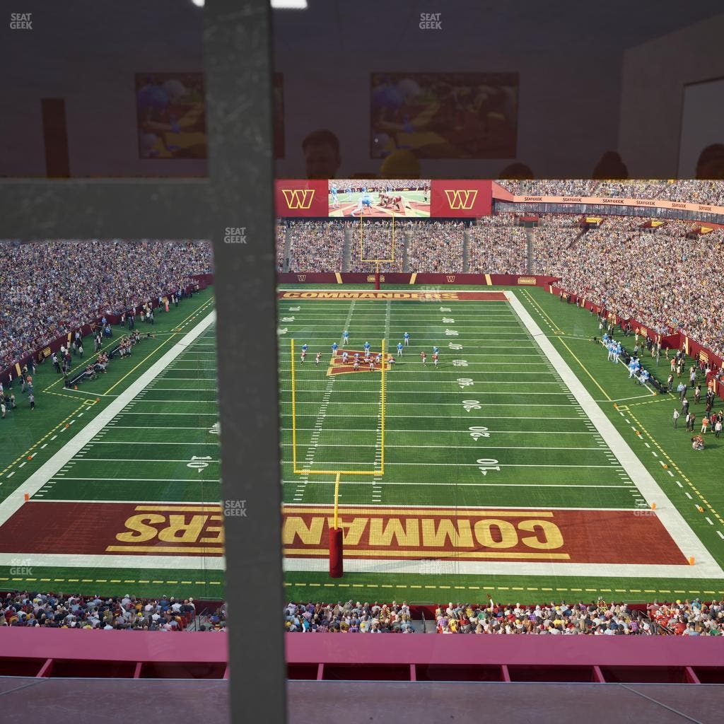 Northwest Stadium - Section Suite 136 Seat View