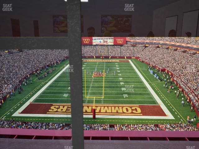 Northwest Stadium - Section Suite 136 Seat View