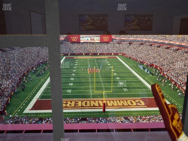 Northwest Stadium - Section Suite 138 Seat View