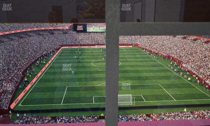 Northwest Stadium - Section Suite 139 Seat View