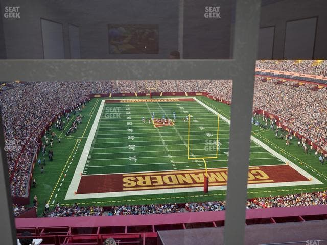 Northwest Stadium - Section Suite 140 Seat View