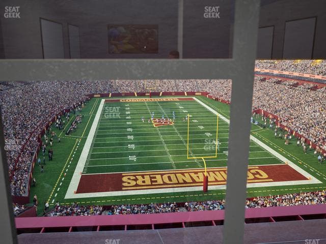 Northwest Stadium - Section Suite 140 Seat View