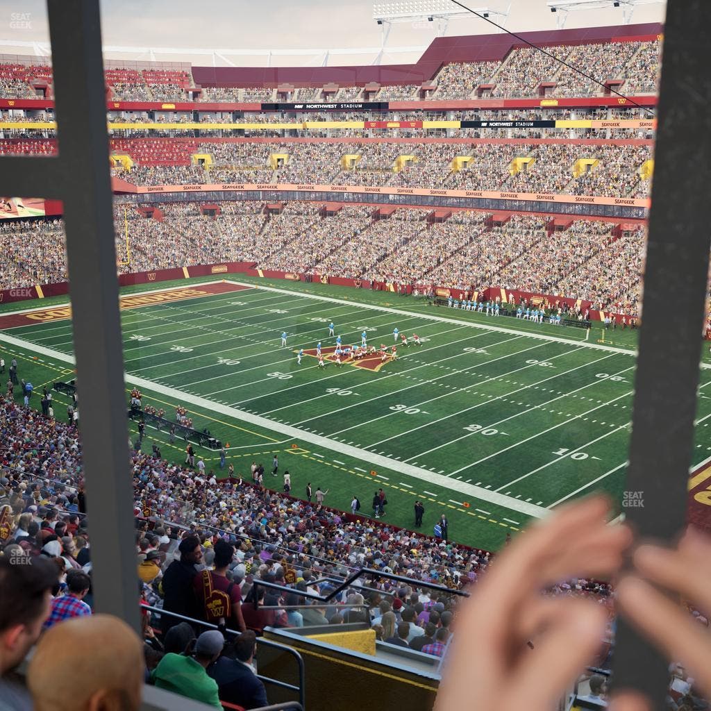 Northwest Stadium - Section Suite 156 Seat View