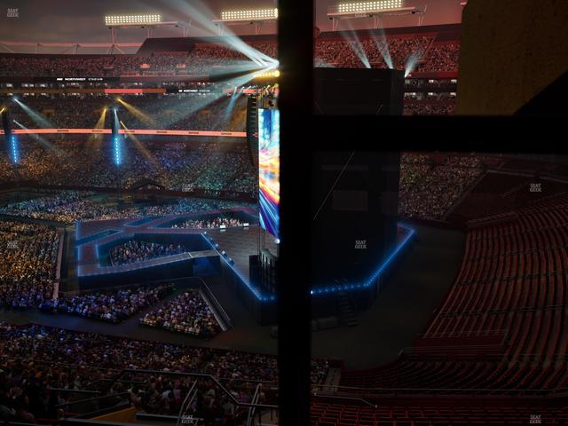 Northwest Stadium - Section Suite 156 Seat View