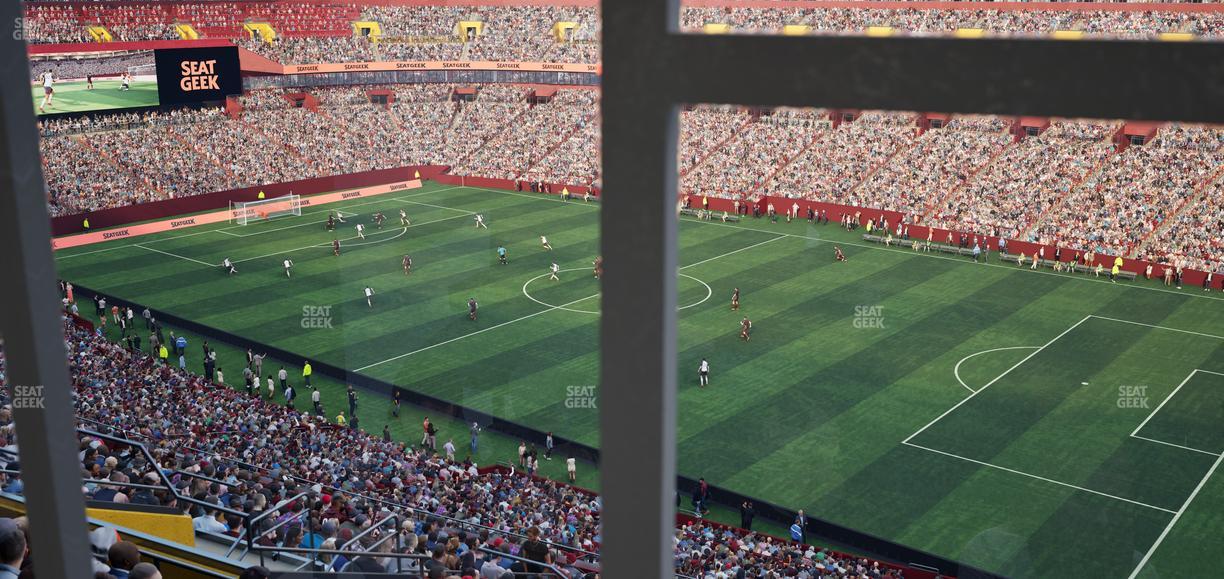 Northwest Stadium - Section Suite 157 Seat View