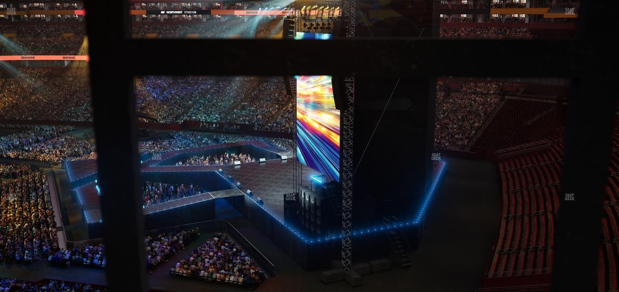 Northwest Stadium - Section Suite 157 Seat View