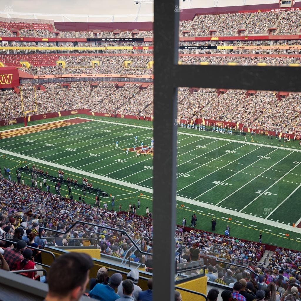 Northwest Stadium - Section Suite 158 Seat View