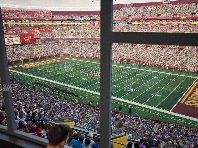 Northwest Stadium - Section Suite 158 Seat View