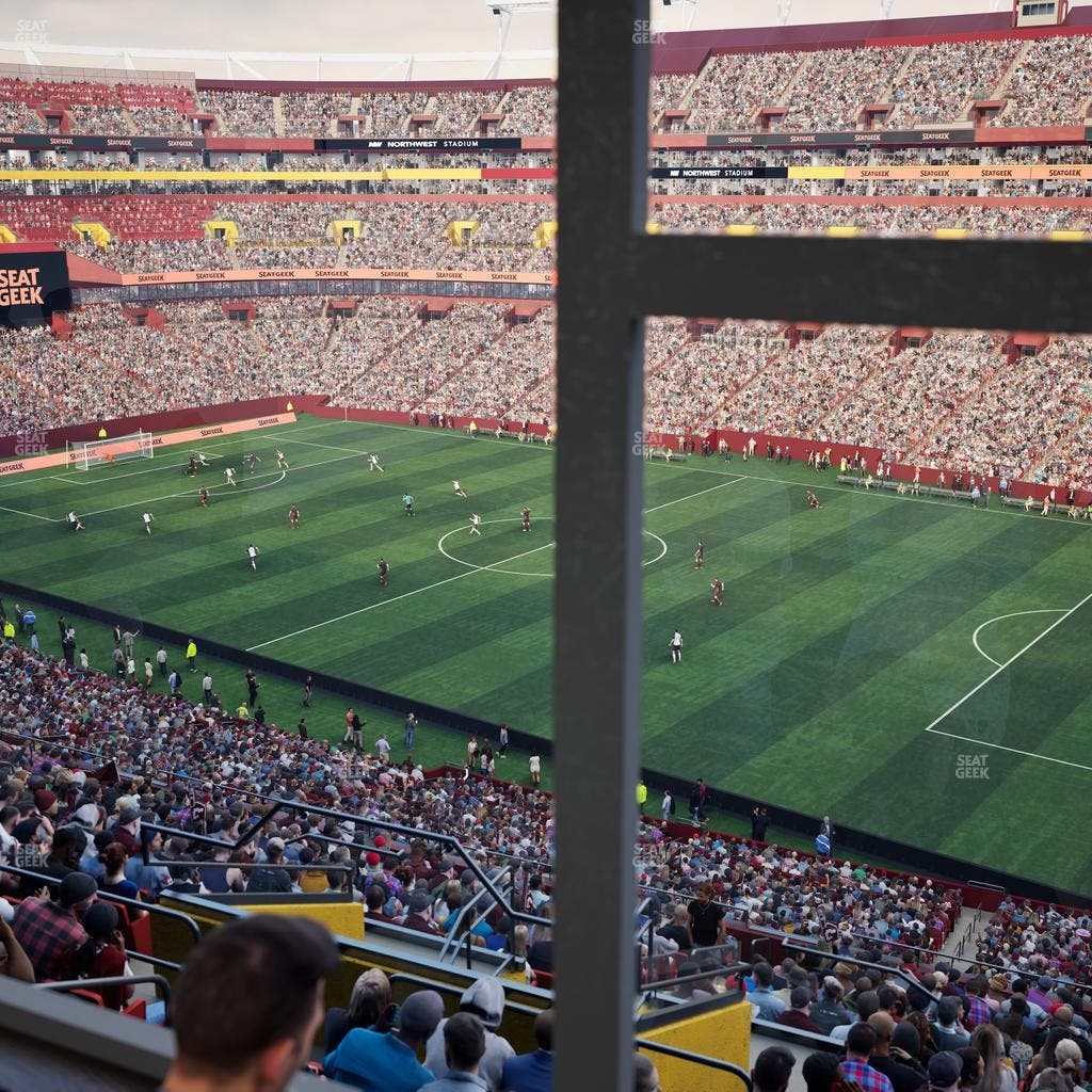 Northwest Stadium - Section Suite 158 Seat View