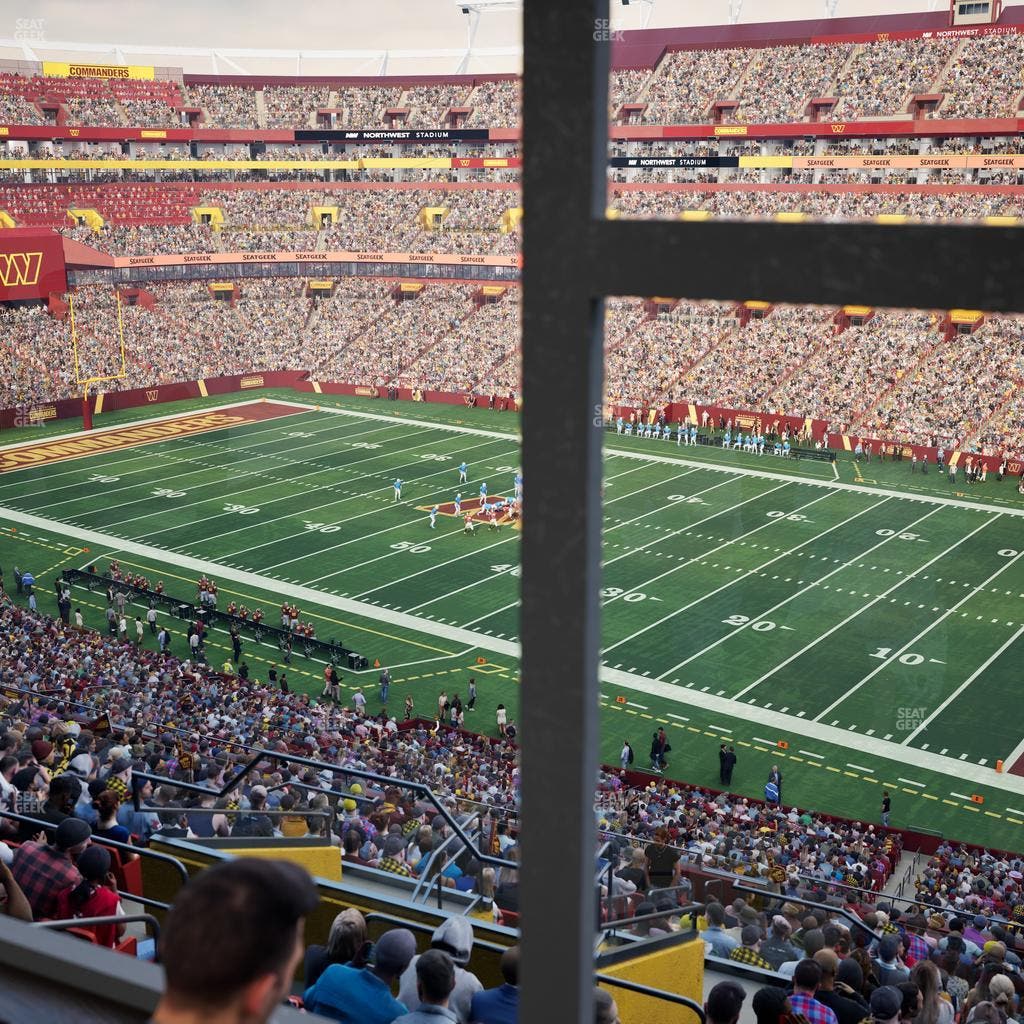 Northwest Stadium - Section Suite 158 Seat View