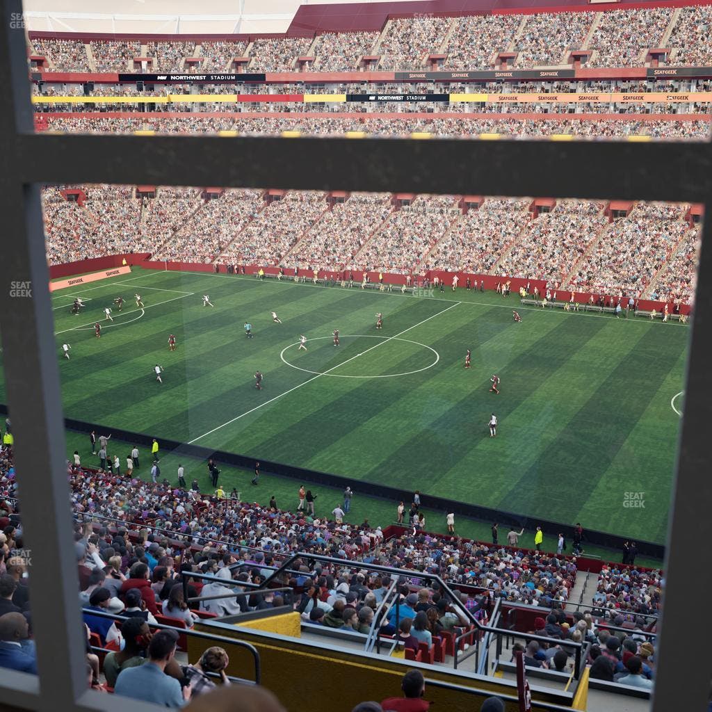 Northwest Stadium - Section Suite 161 Seat View