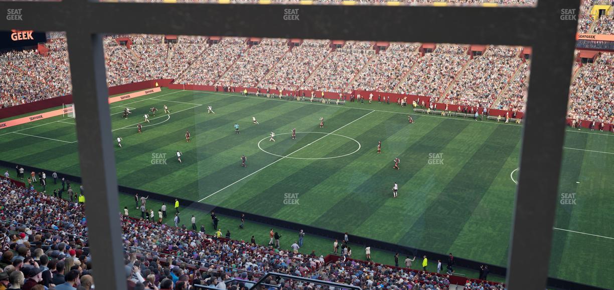 Northwest Stadium - Section Suite 161 Seat View