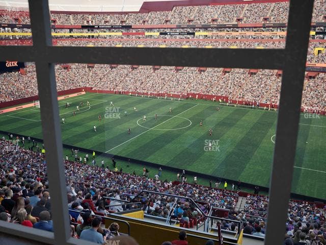 Northwest Stadium - Section Suite 161 Seat View