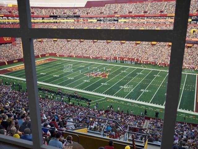 Northwest Stadium - Section Suite 161 Seat View