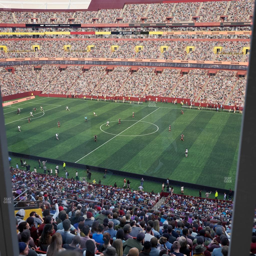Northwest Stadium - Section Suite 163 Seat View
