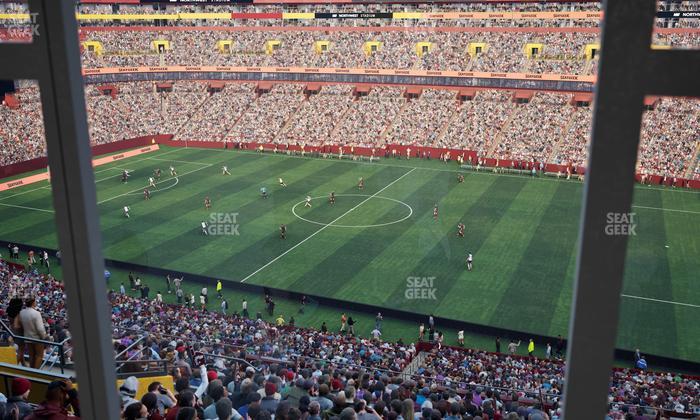 Northwest Stadium - Section Suite 163 Seat View