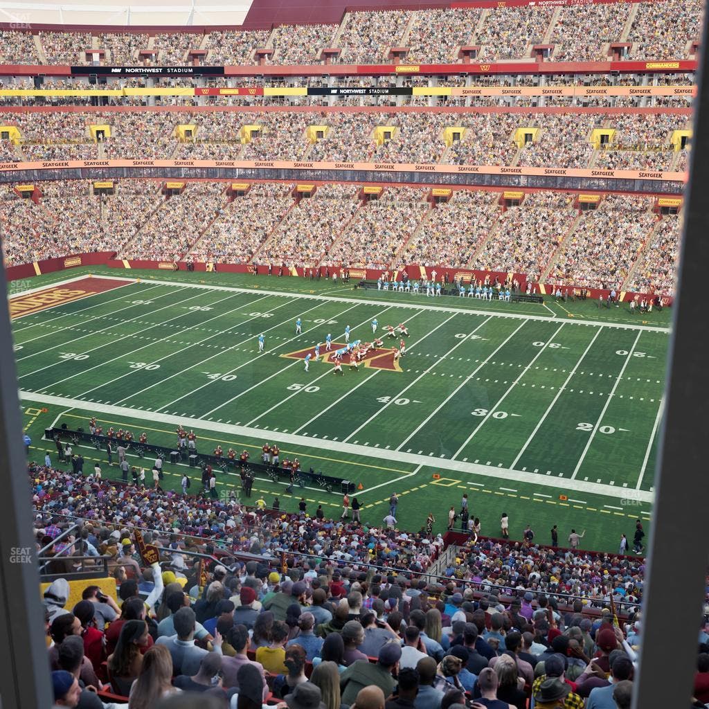 Northwest Stadium - Section Suite 163 Seat View